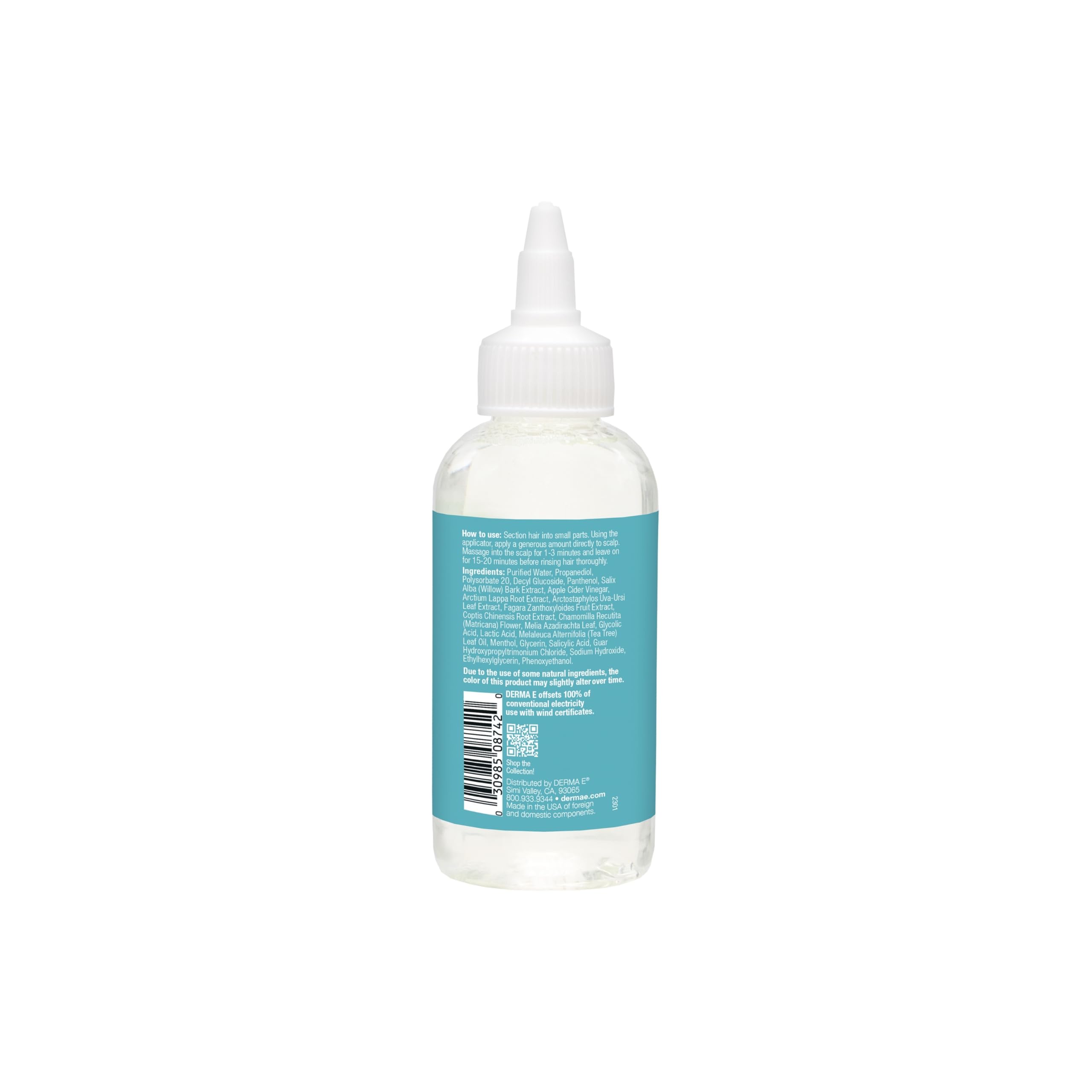 DERMA-E envase de 4 oz para uso práctico y cómodo