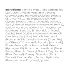 Derma E fragrance-free formula on skin illustrates soothing, gentle care for sensitive hands.