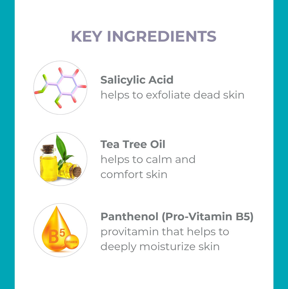 Psorzema Herbal Blend ingredients panel featuring Neem, Burdock, Bearberry