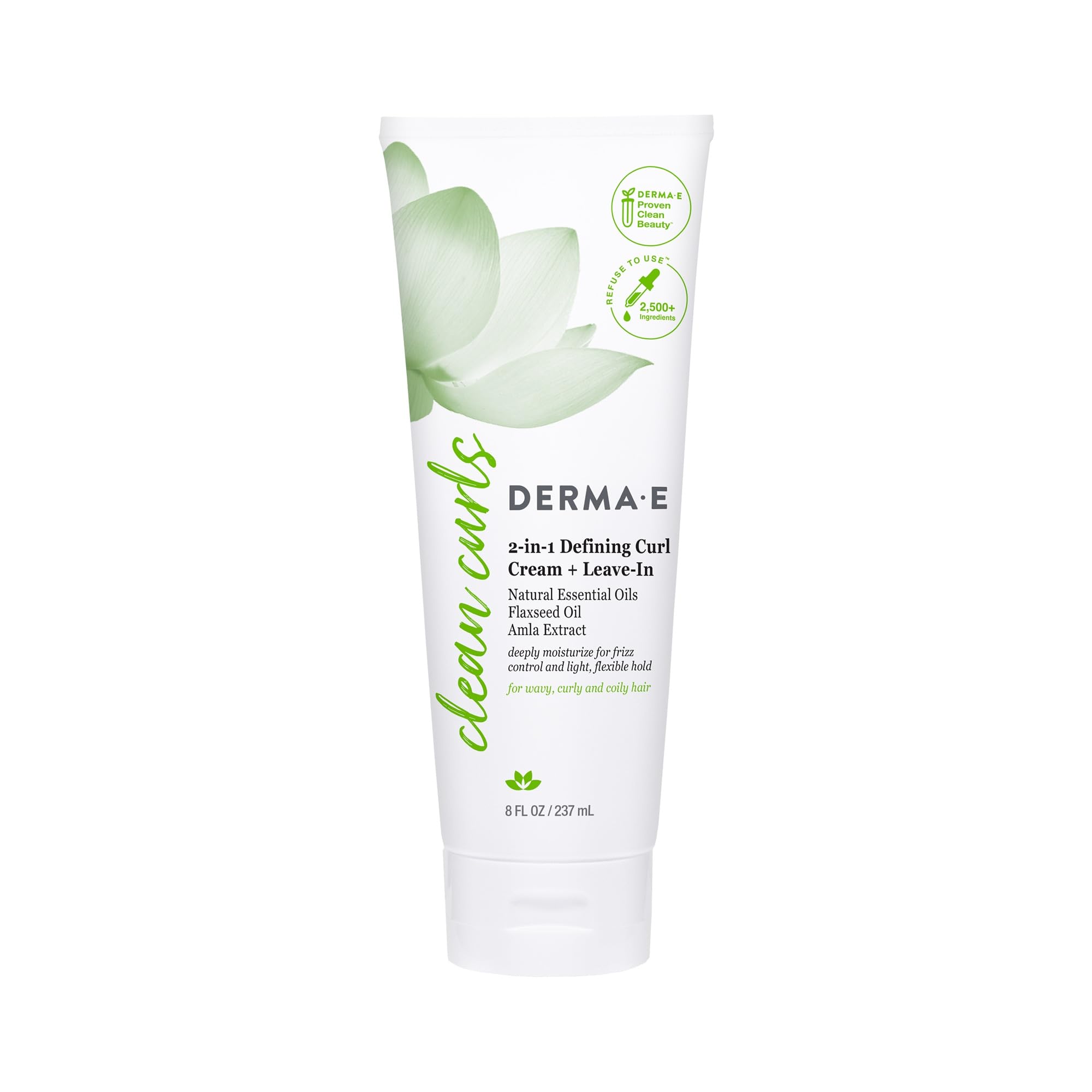 Derma E Ramos crema para definir rizos y nutrir el cabello