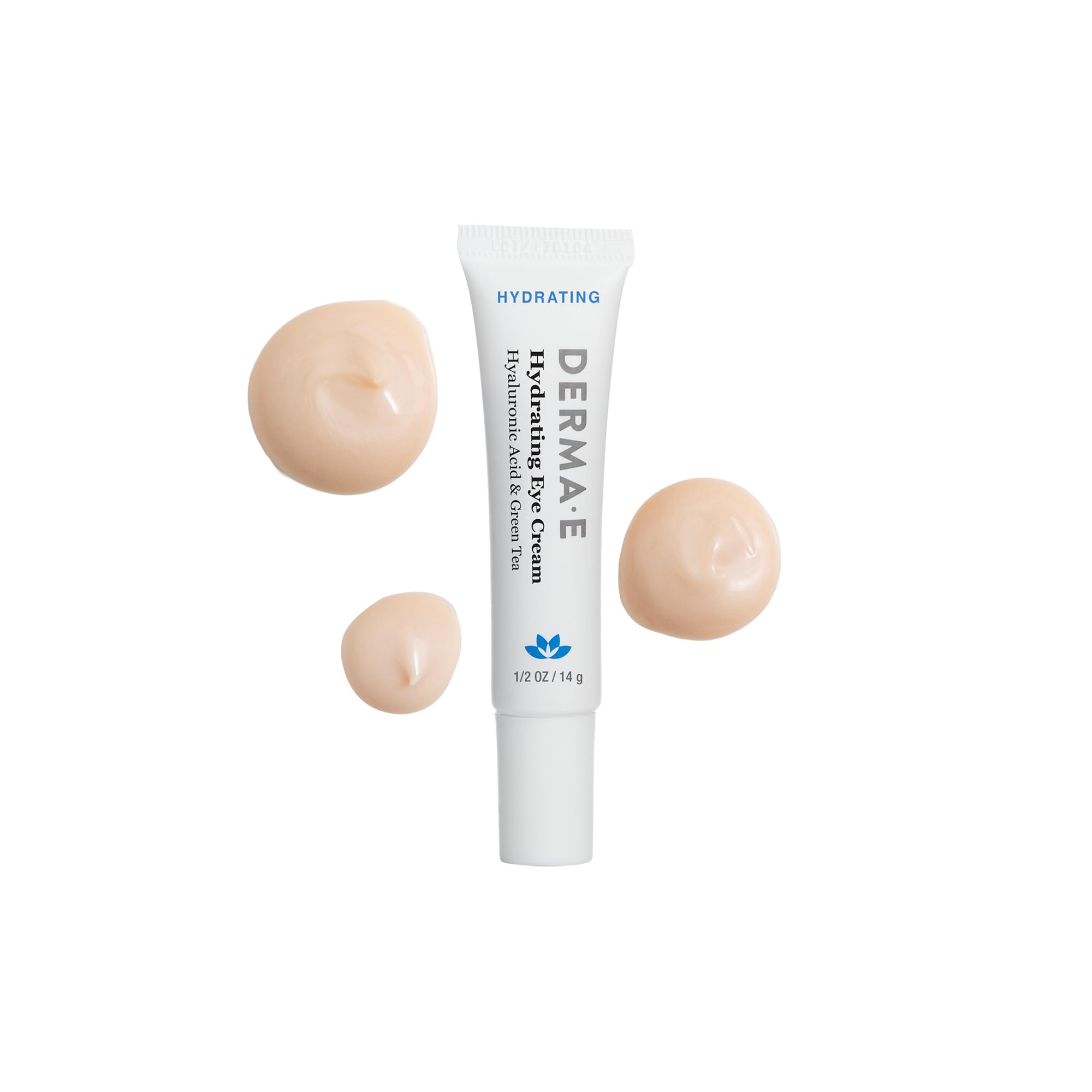 Derma E Hydrating Eye Cream rutina diaria de mañana y noche.