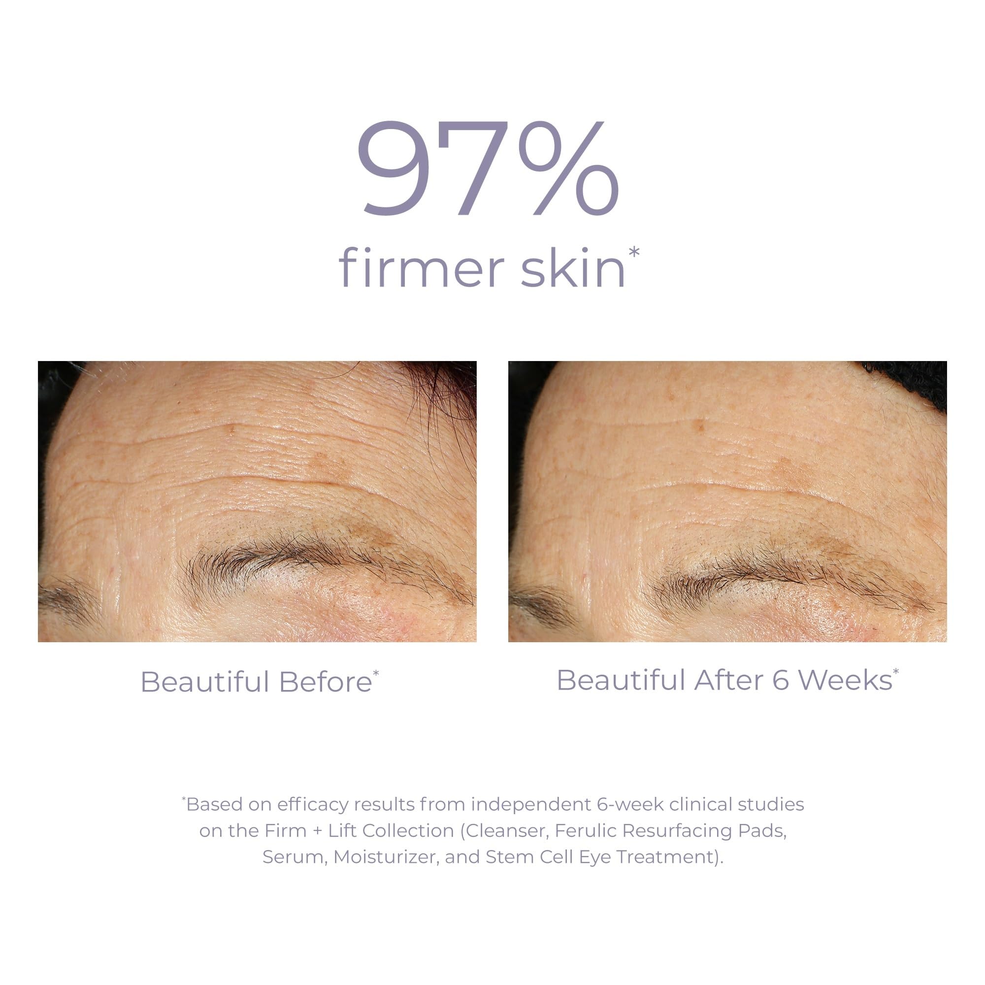 Derma E Ultra Lift DMAE Serum, textura suave y rápida absorción.
