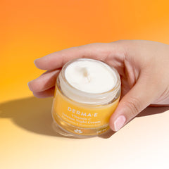 DERMA E crema con hialuronico, etiqueta resalta hidratación.