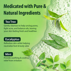 Derma-Nu bottle label closeup highlighting natural ingredients and USA-made claim.