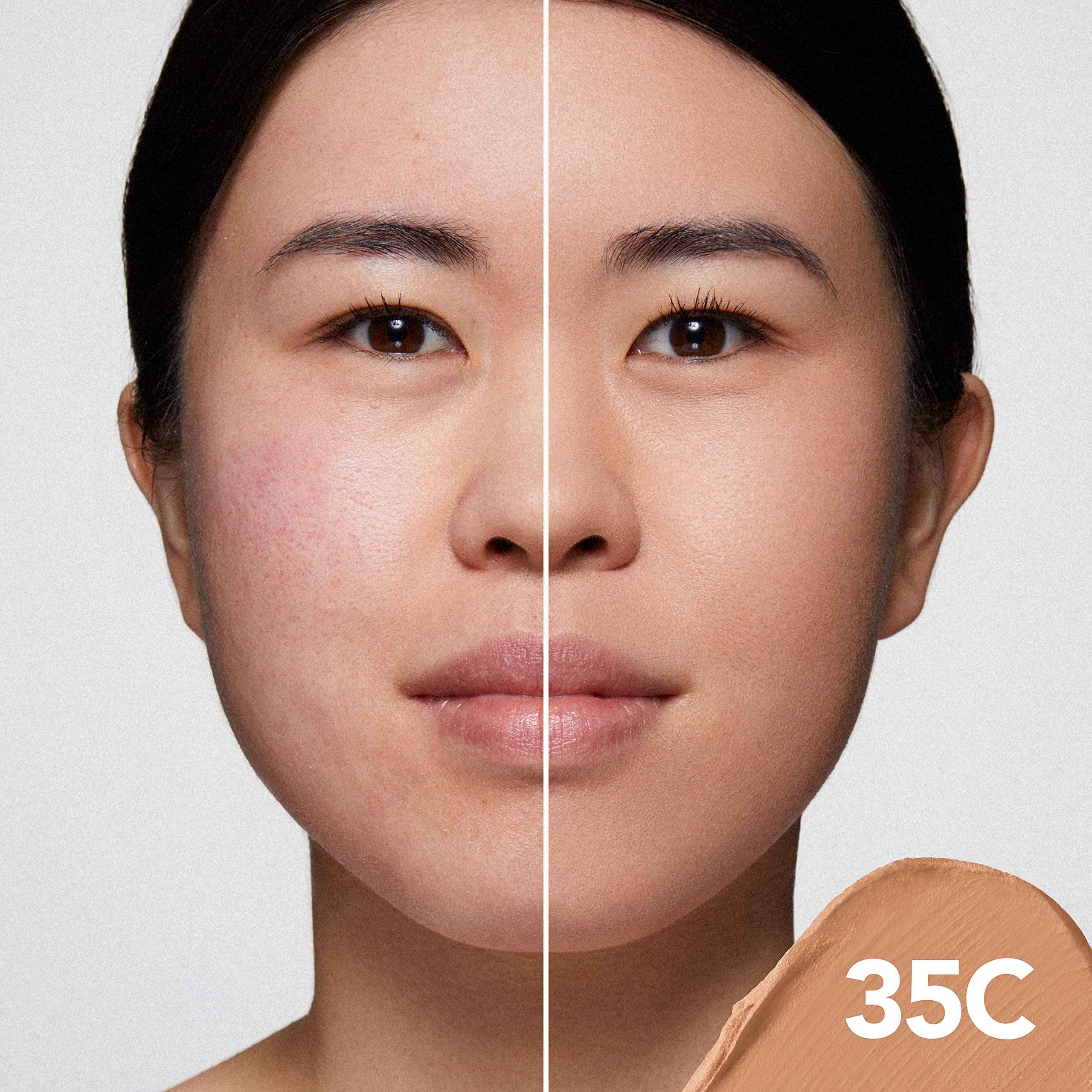 Dermablend Cover Creme swatch demonstrates blendable tone and consistency