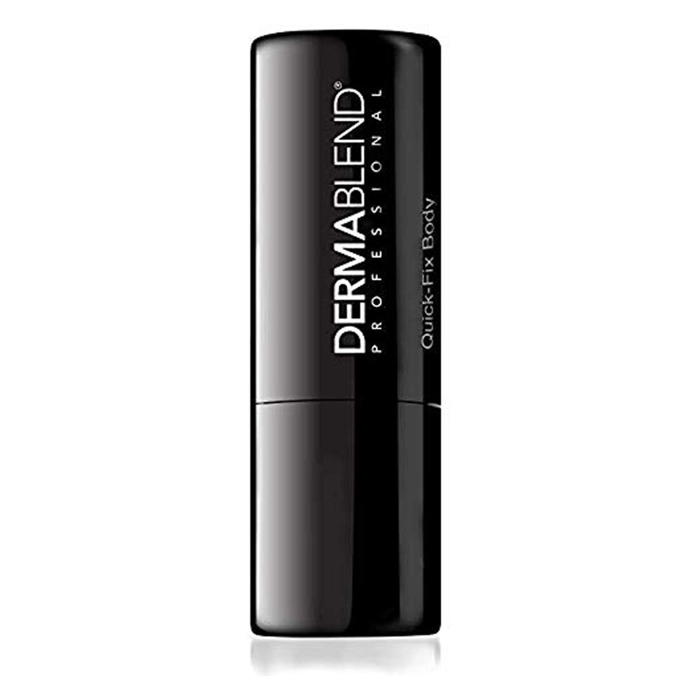 Dermablend Full-Coverage Body Foundation Stick blends creamy texture for natural finish.