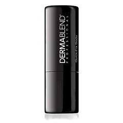 Dermablend Full-Coverage Body Foundation Stick blends creamy texture for natural finish.