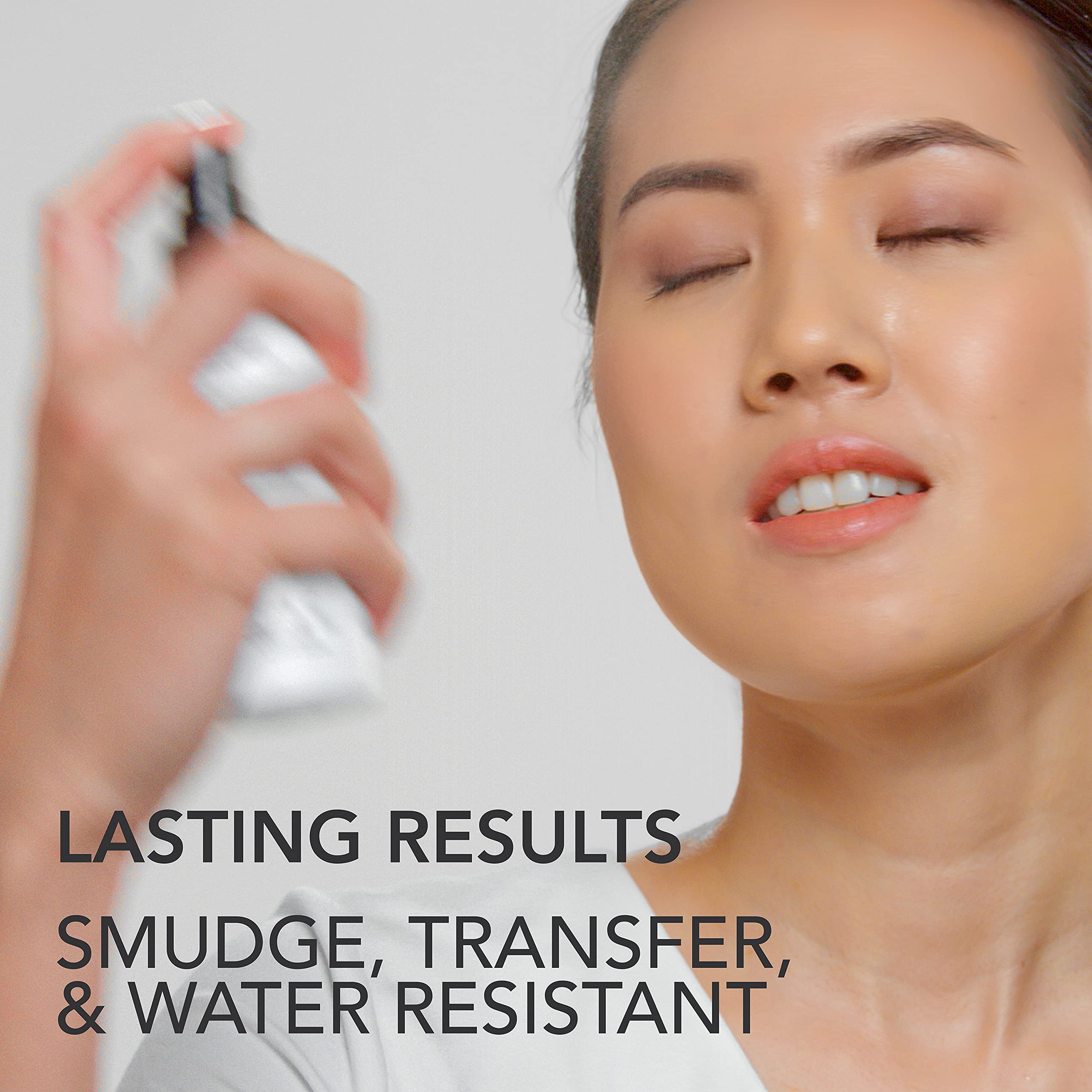 Dermablend Lock and Last water-resistant spray resists moisture and transfer