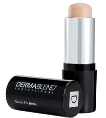 Dermablend Quick-Fix Body Makeup packaging closeup for easy body coverage