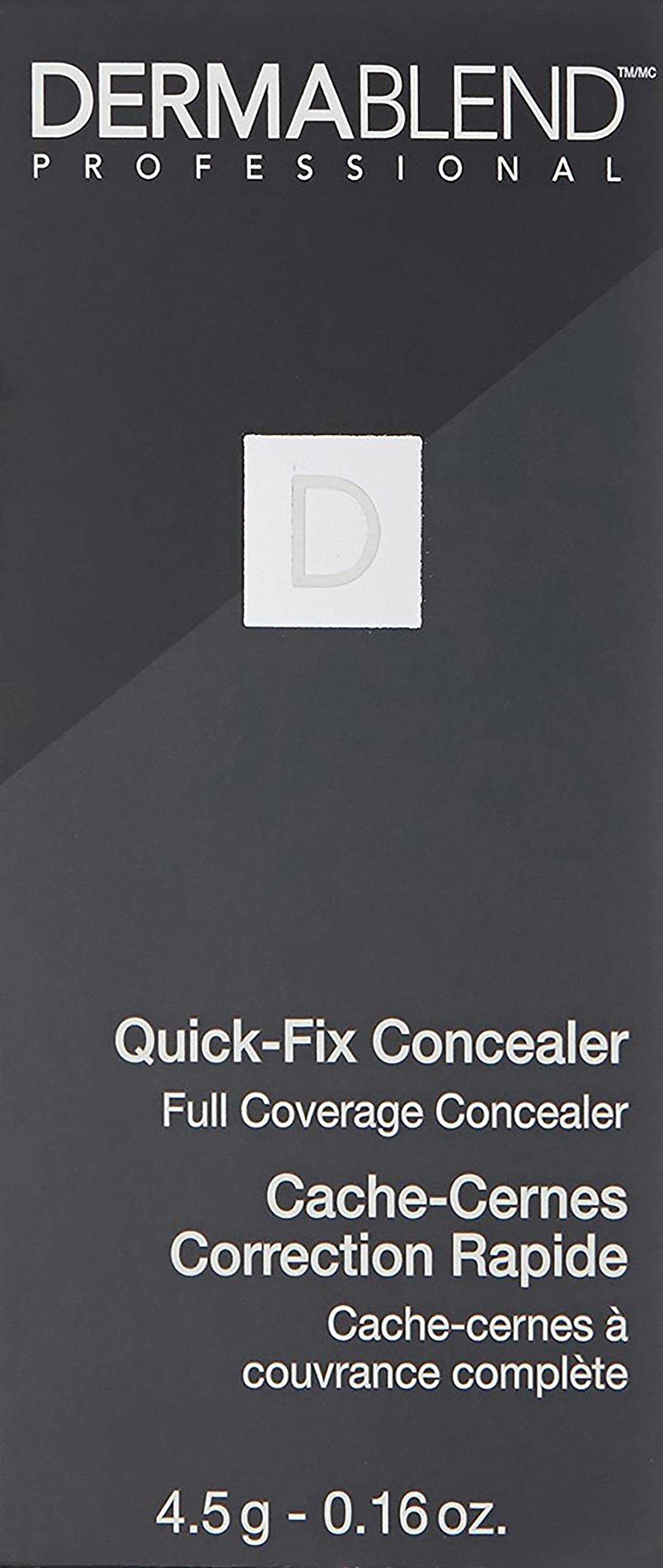 Long-lasting, matte finish from Dermablend Quick Fix Concealer Stick