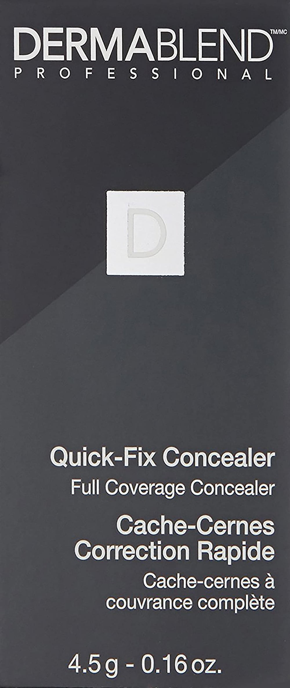 Long-lasting, matte finish from Dermablend Quick Fix Concealer Stick