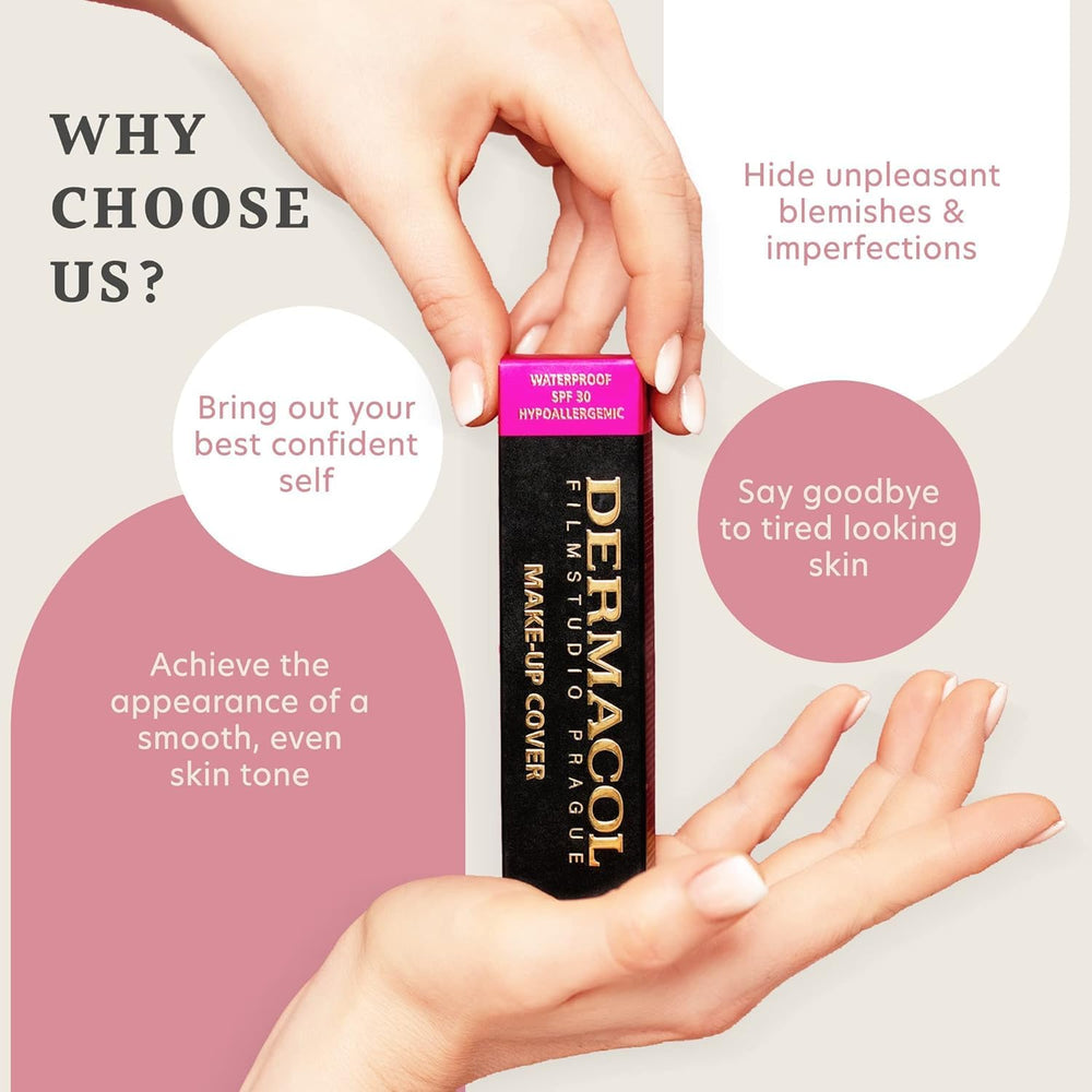 Matte finish texture minimizes shine for oily skin types.