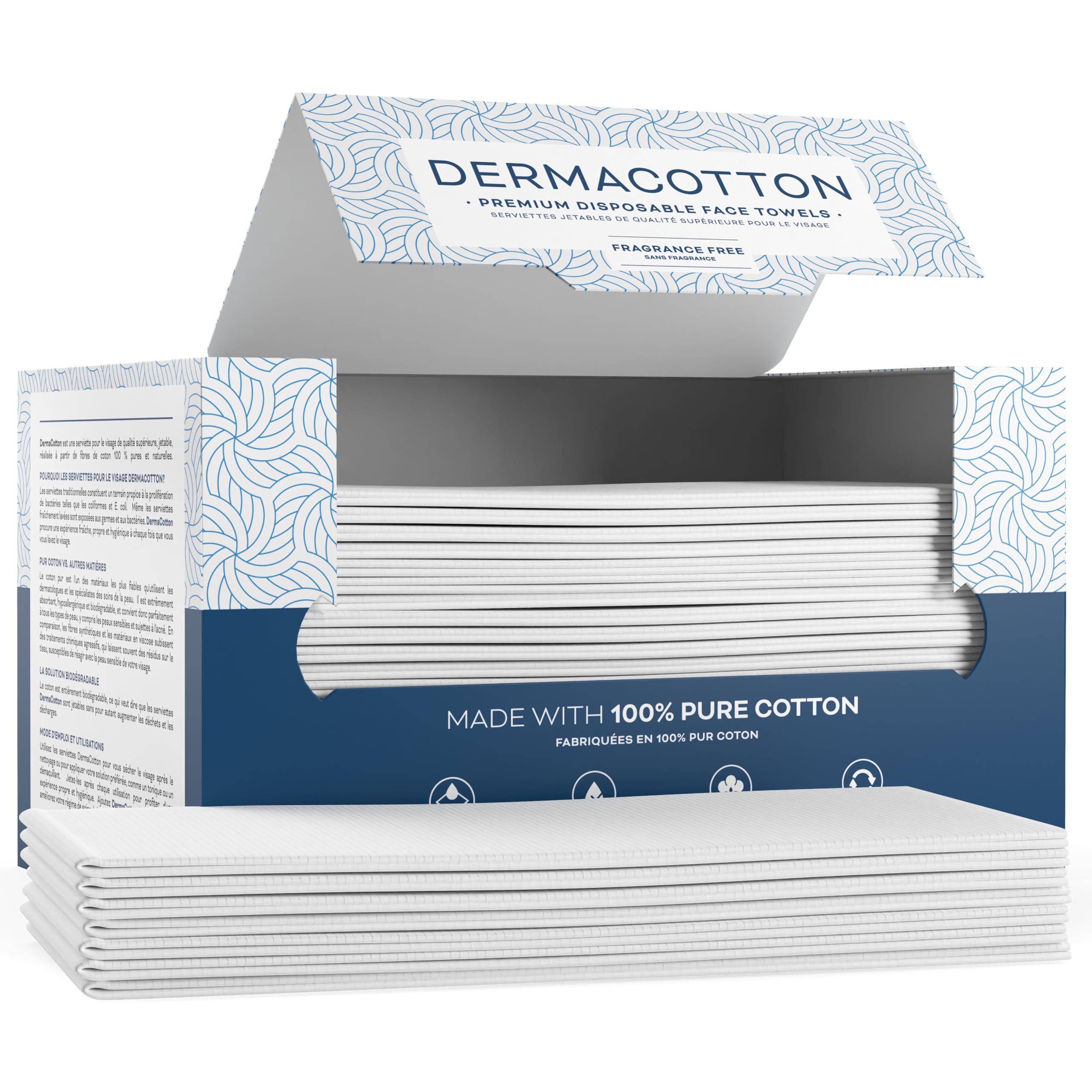 Dermacotton empaque 80 cuentas, solución práctica para toda la familia.