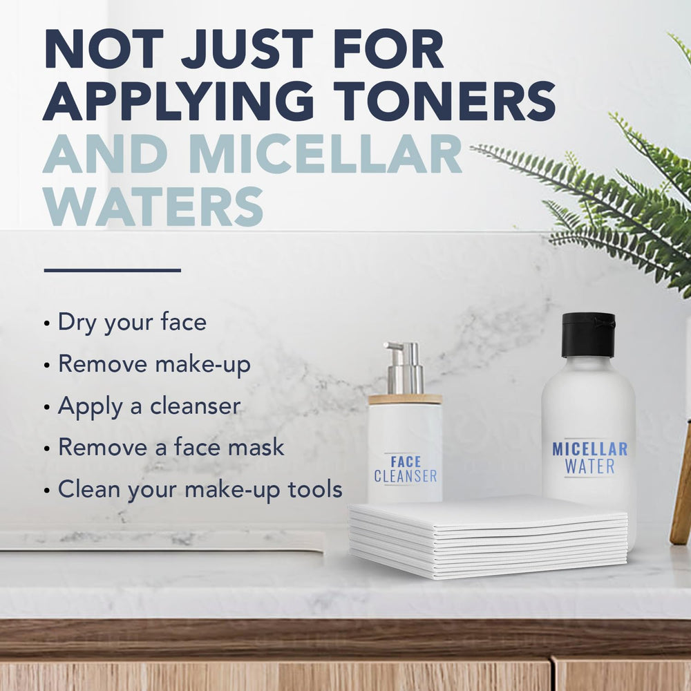 Biodegradable and eco-friendly Dermacotton towels for skincare