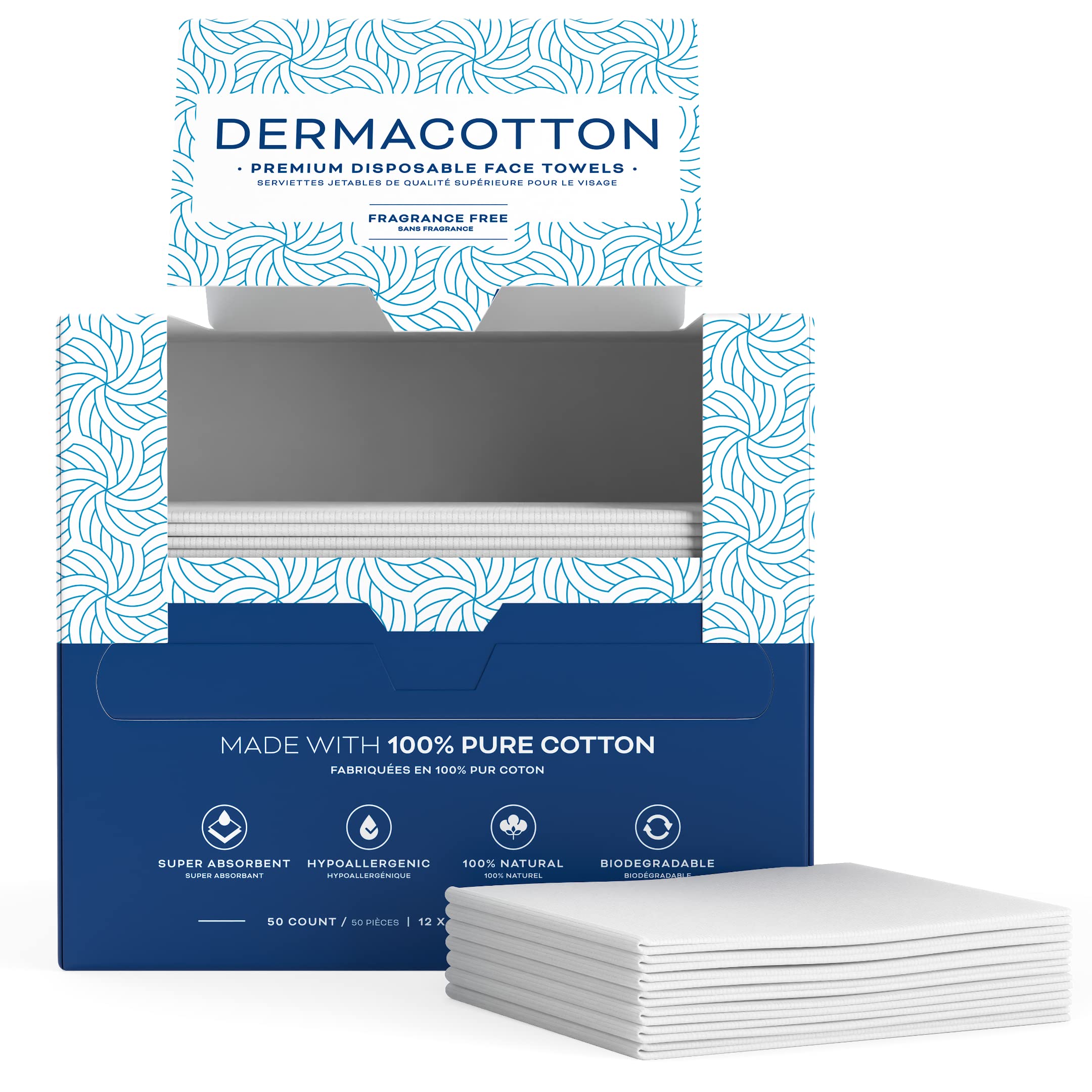 Dermacotton X-Large close-up of pure cotton fibers