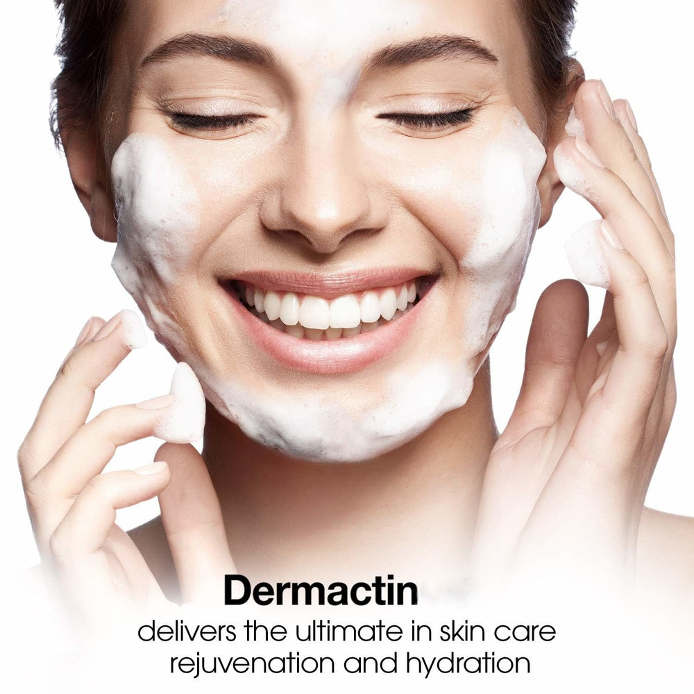 Dermactin diseño del frasco práctico para manejo cómodo.