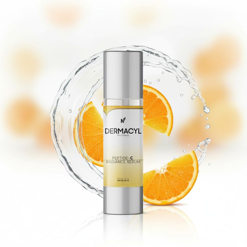 Dermacyl finish yields a fresh glow after daily application.