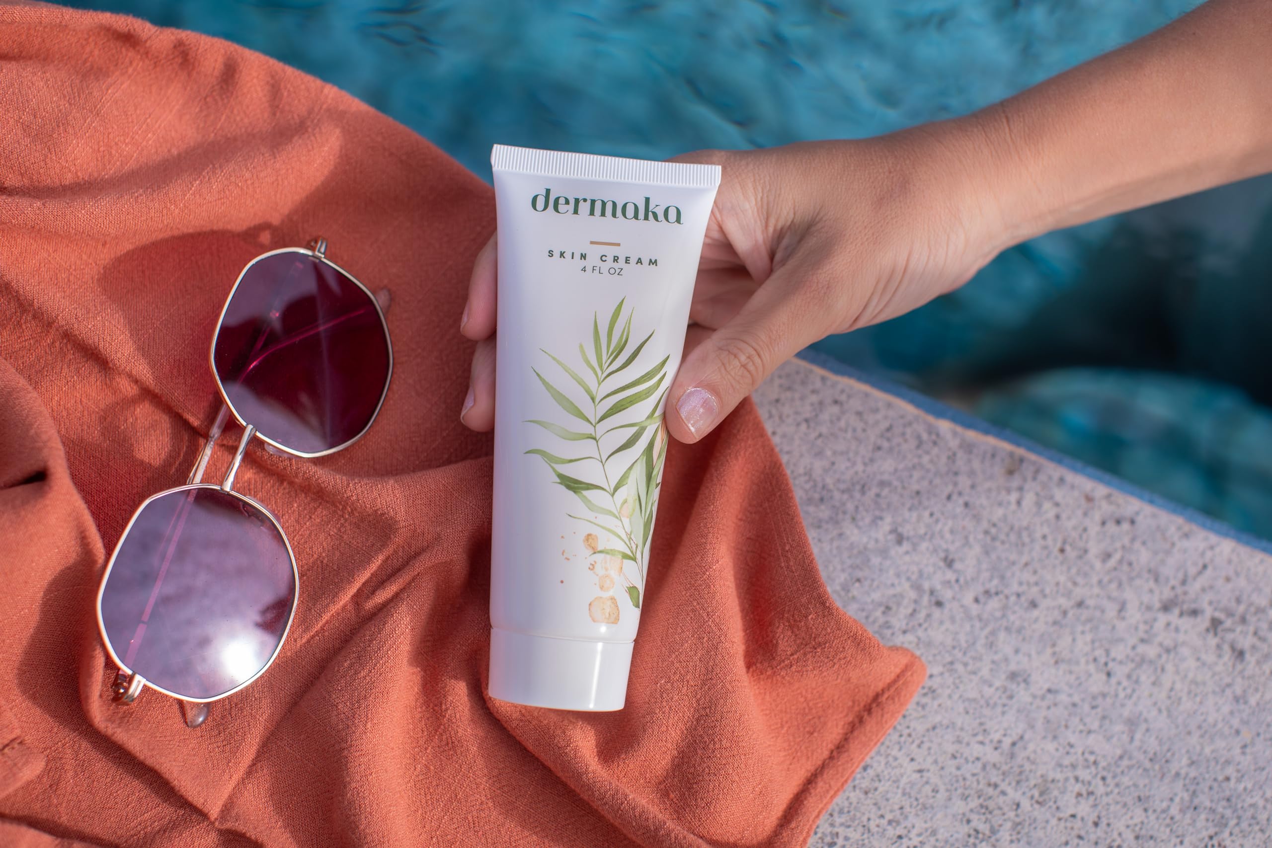 Dermaka 4oz tube packaging displayed.
