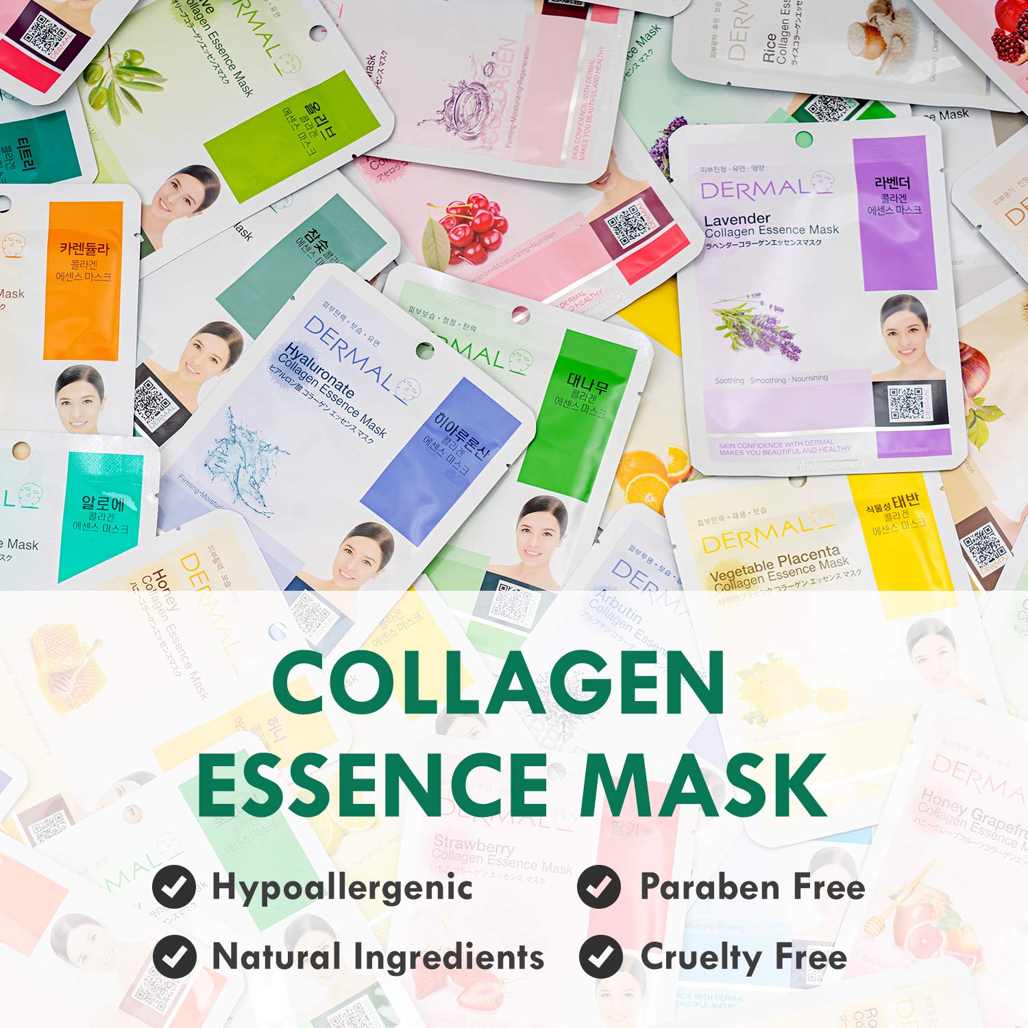 DERMAL esencia de colágeno 23 g, hidratación profunda para rostro cómodo.