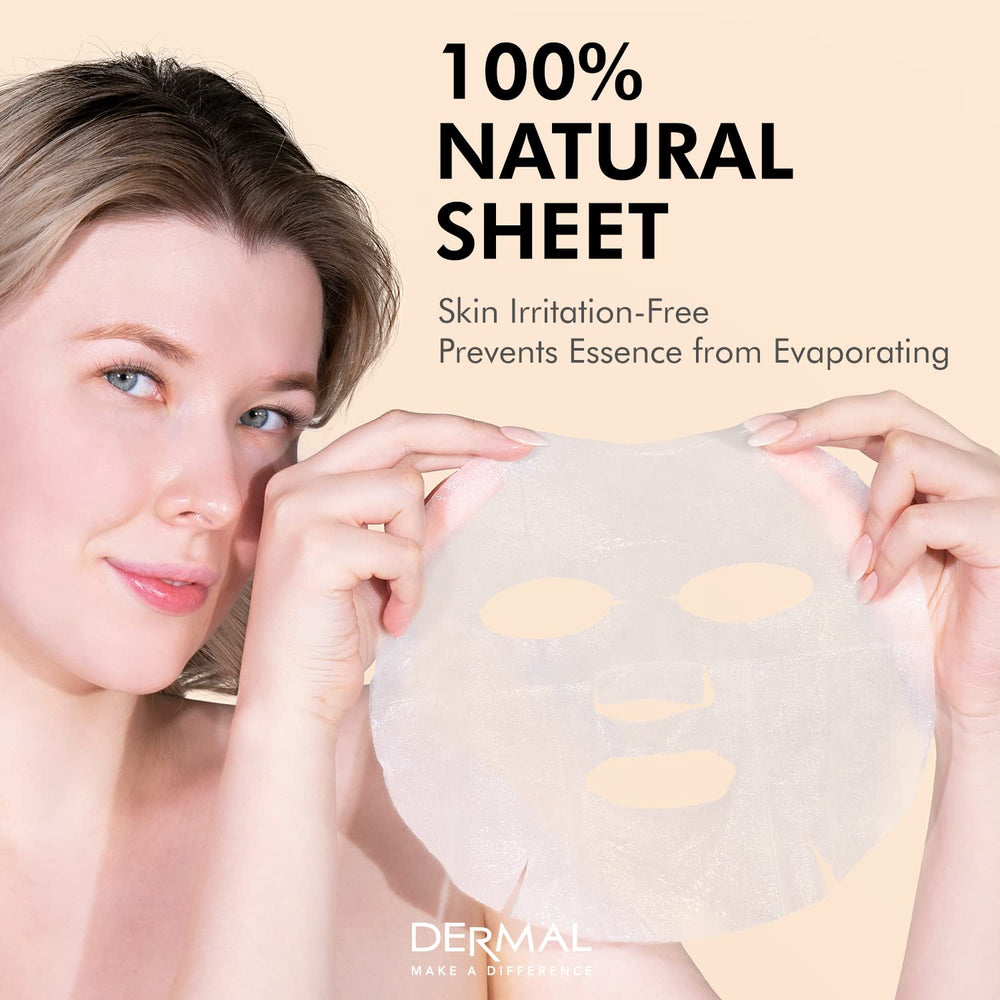 DERMAL mascarilla, aplicación rápida de 15-20 minutos para rutina exprés.