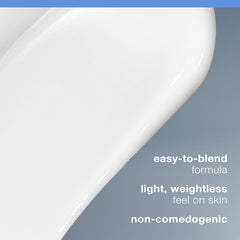 Dermalogica Active Moist texture shows a sheer, non-greasy finish.