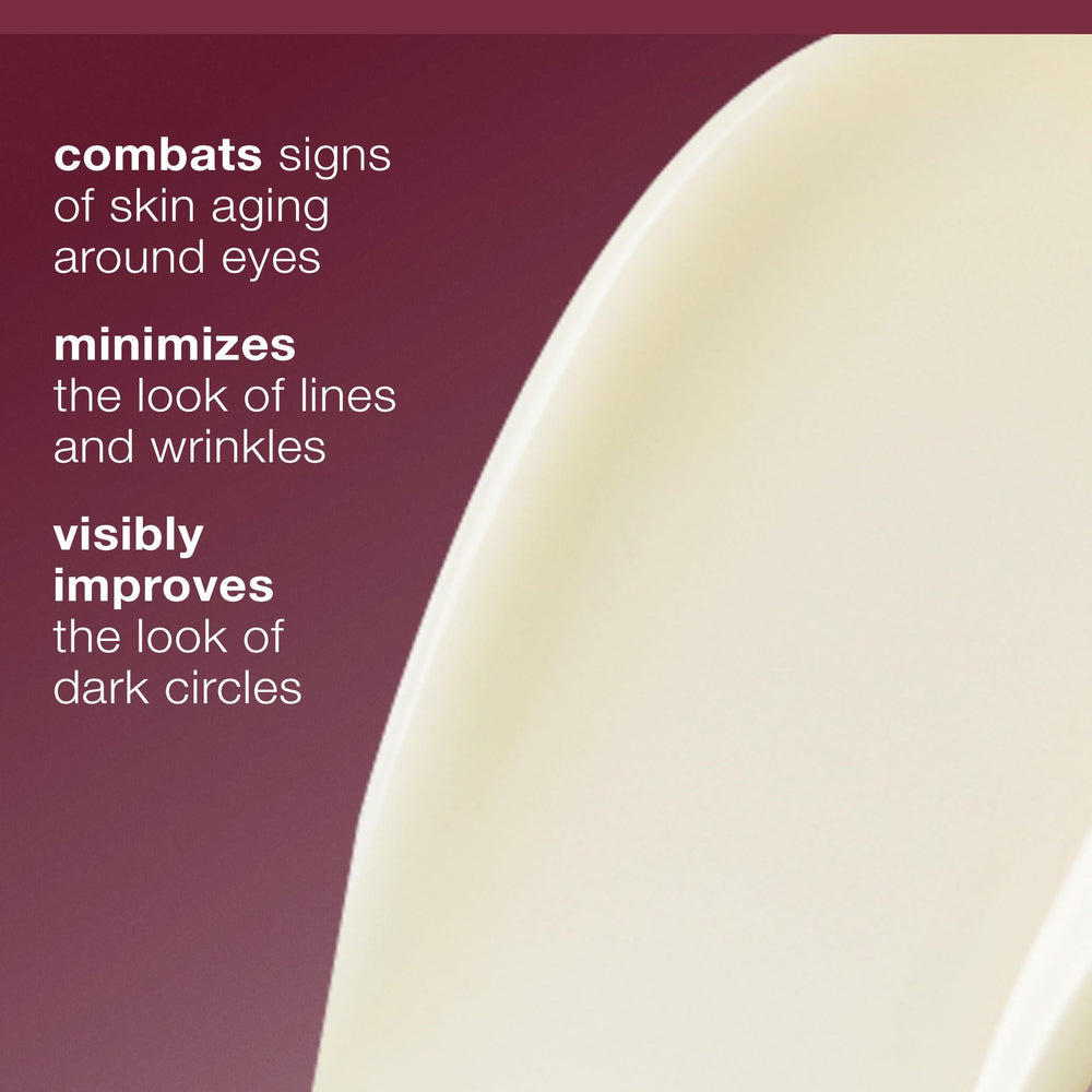 Dermalogica Age Reversal Eye Complex cream texture close-up for smoothing eye skin.