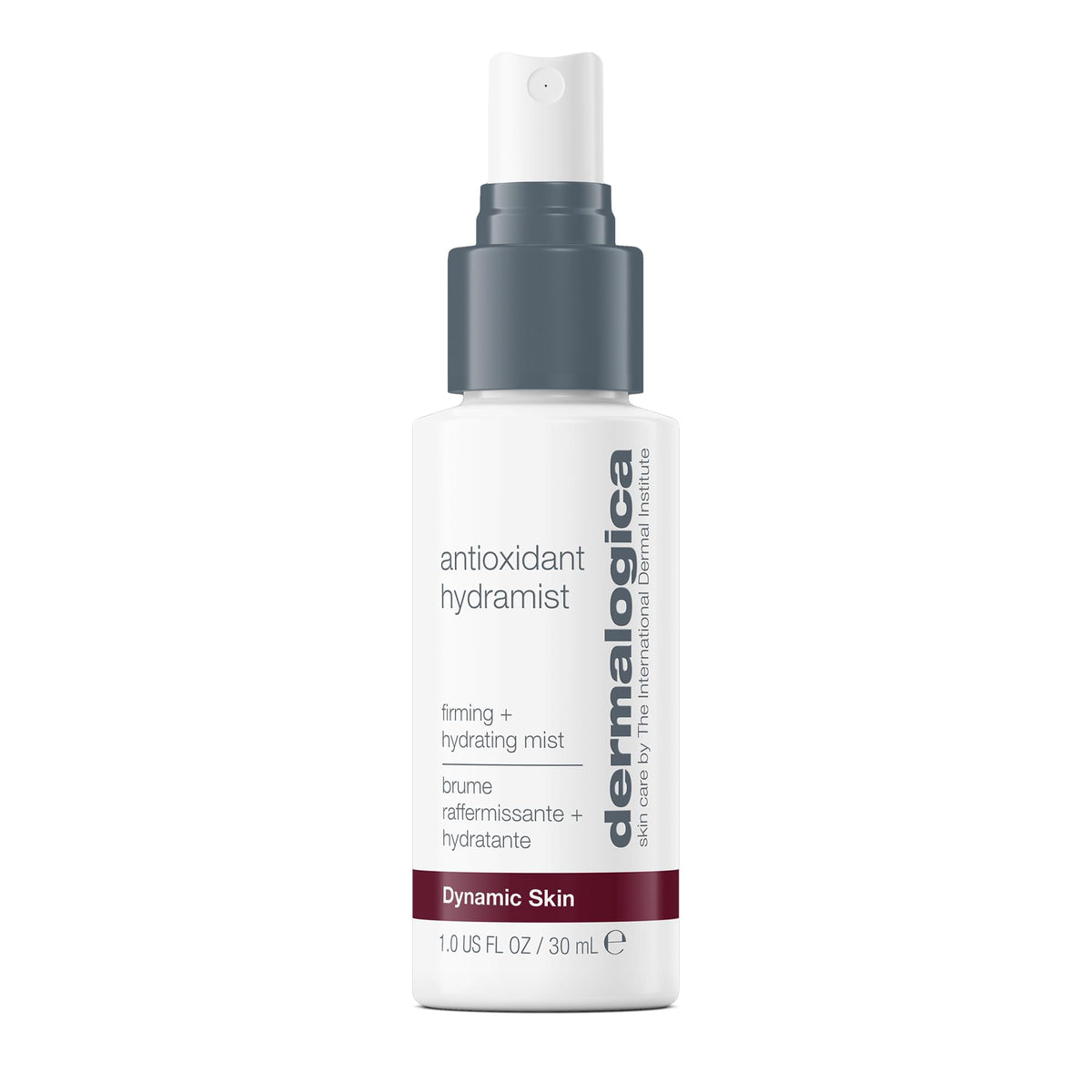 Dermalogica Hydramist Antioxidante: botella destacando la hidratación diaria.