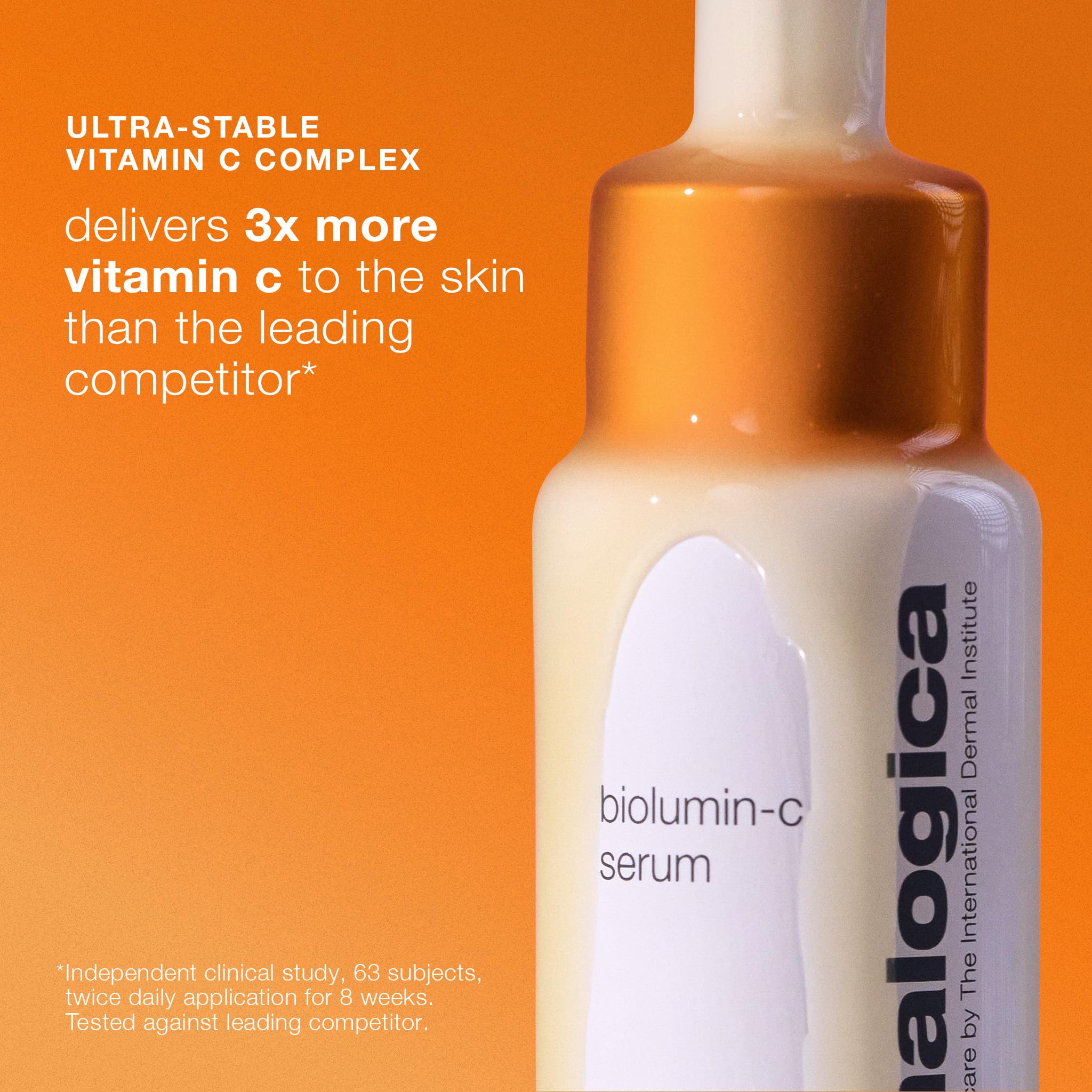 Dermalogica Biolumin-C Serum dropper ready for targeted application