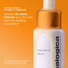 Dermalogica Biolumin-C Serum dropper ready for targeted application