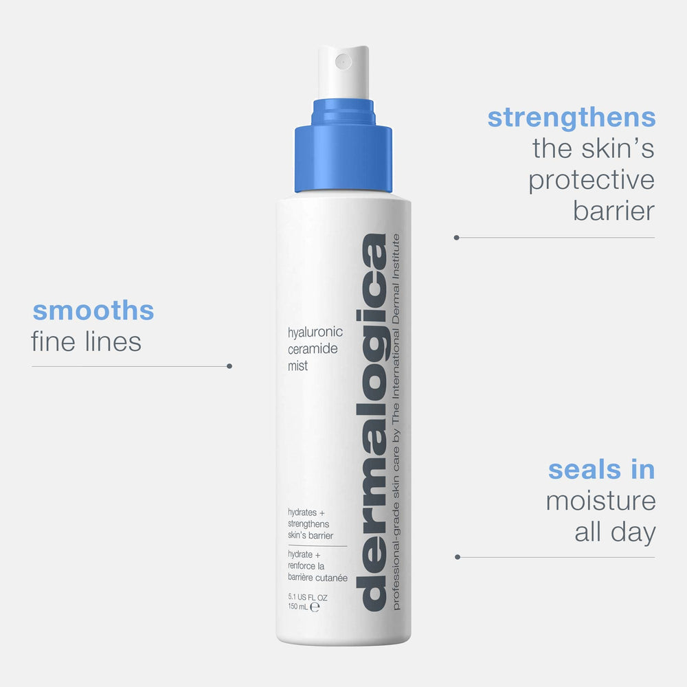Dermalogica Ceramide moisture lock close-up showing barrier support and comfort.