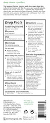Dermalogica Clear Start foaming wash lather highlights refreshing cleanse.