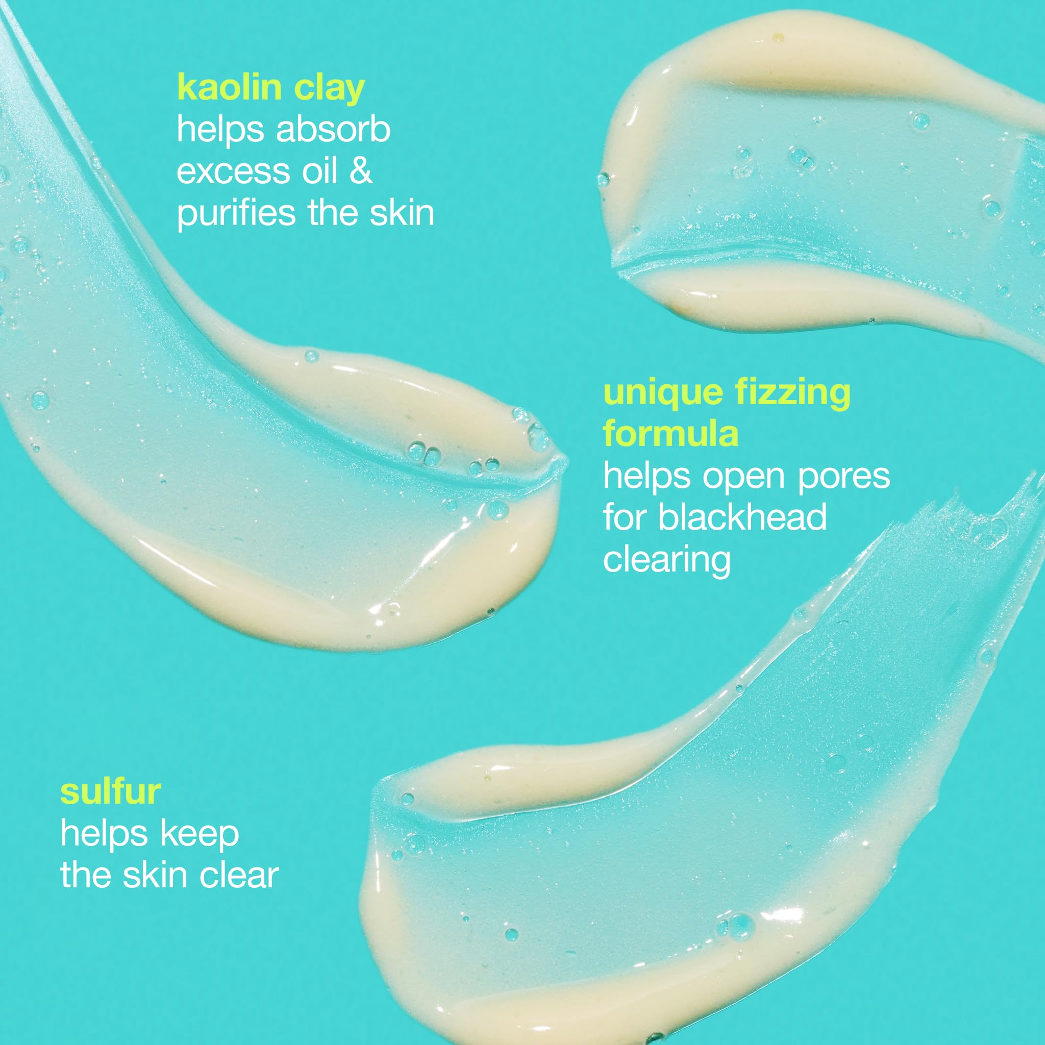 Dermalogica Clear Start kaolin clay image highlights oil-absorbing power.