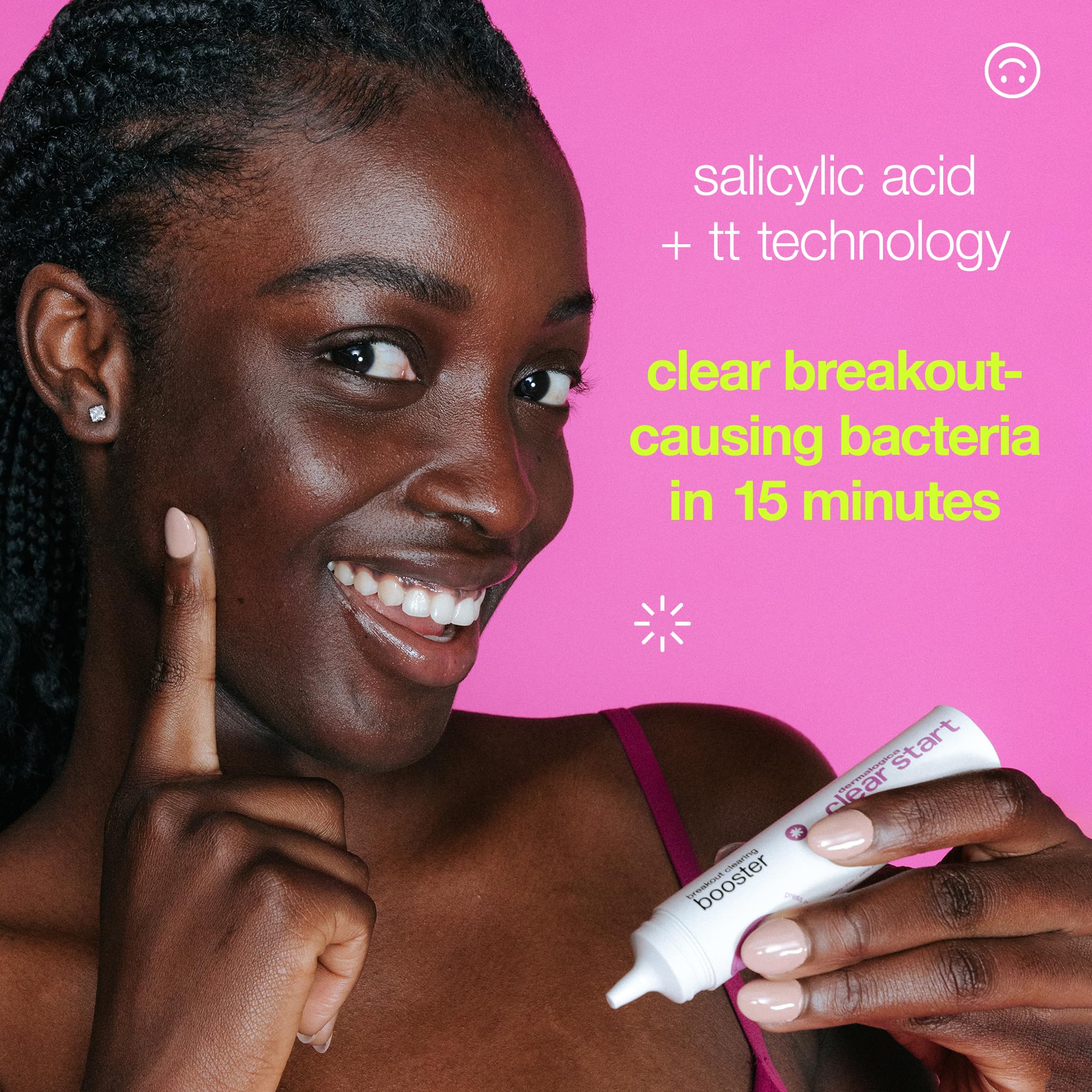 Dermalogica Clear Start microbiome-friendly formula promotes balanced skin.