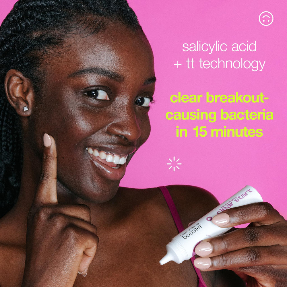 Dermalogica Clear Start microbiome-friendly formula promotes balanced skin.