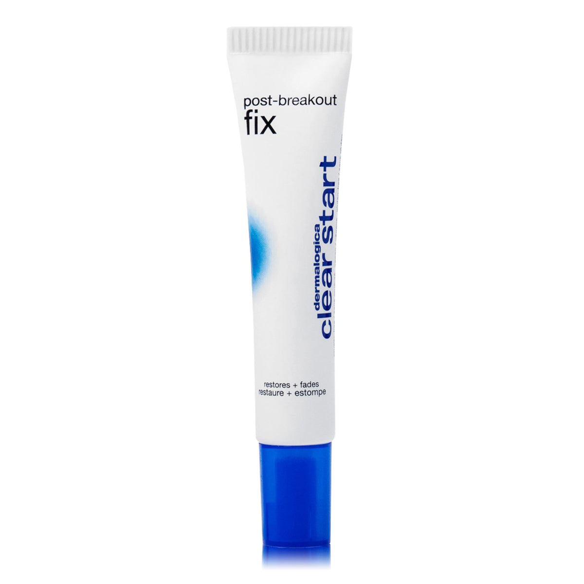 Dermalogica Clear Start Post-Breakout Fix bottle and label for targeted spot care.