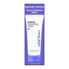 Close-up of lotion texture highlighting sheer, quick-absorbing hydration