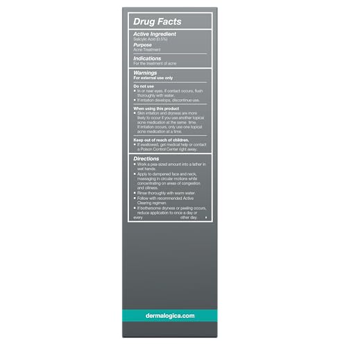 Dermalogica Clearing Skin Wash foam-texture close-up with rich, gentle lather.