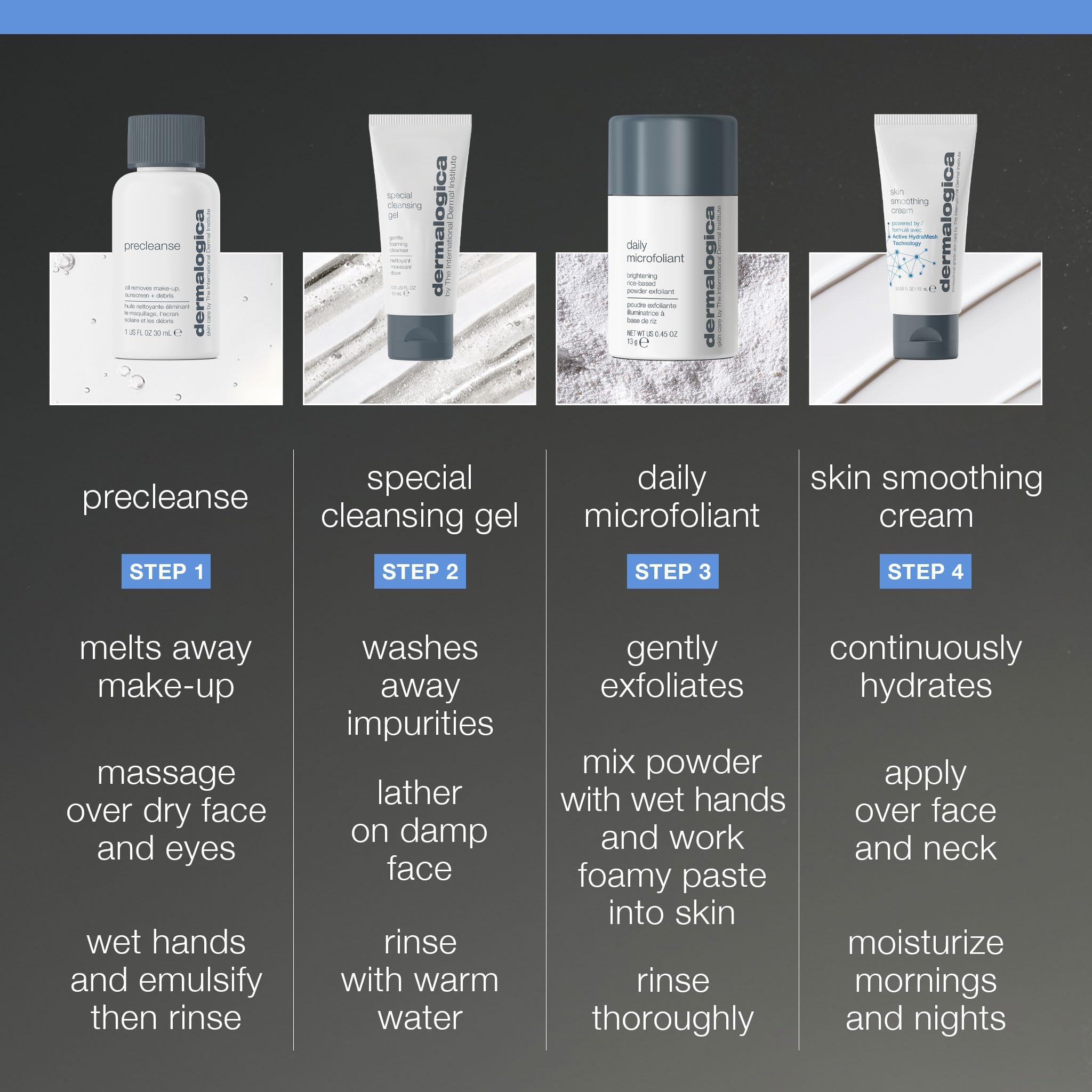 Dermalogica Daily Microfoliant tube provides mild exfoliation for brighter texture.