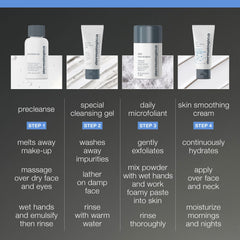 Dermalogica Daily Microfoliant tube provides mild exfoliation for brighter texture.