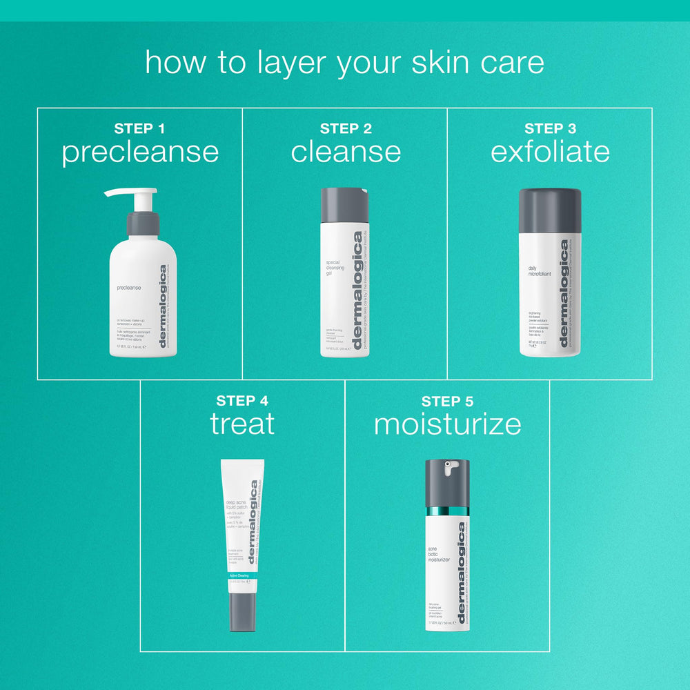 Dermalogica Deep Acne Patch travel-friendly packaging for on-the-go treatment.