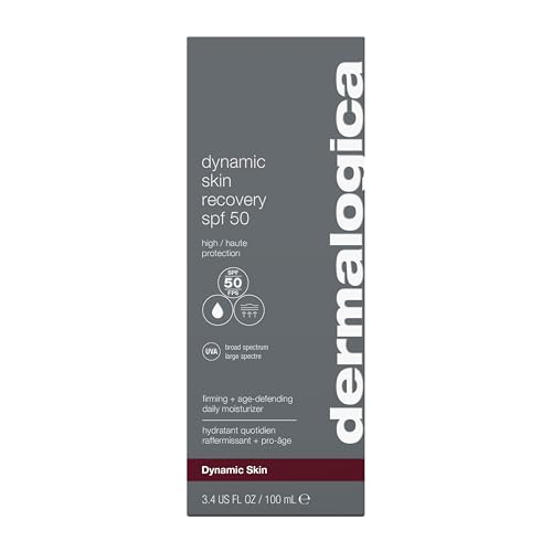 Close-up of cream texture for Dermalogica Dynamic Skin Recovery SPF50.