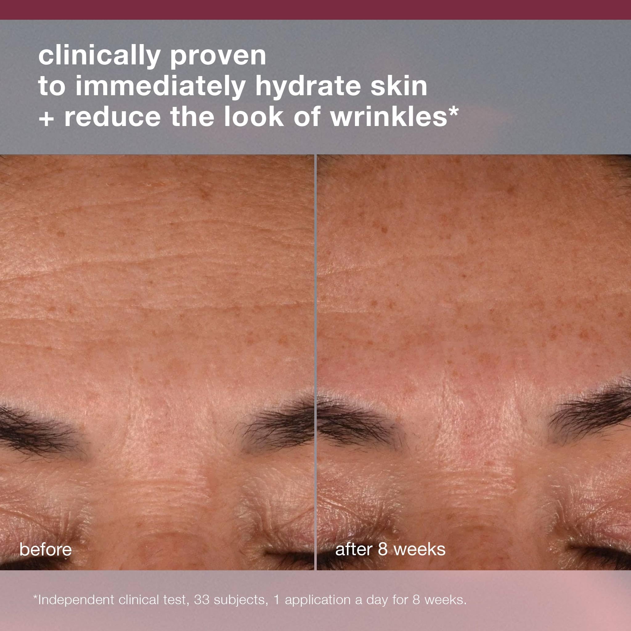 Dermalogica Dynamic Skin Recovery SPF50 texture swatch shows non-greasy, smooth finish