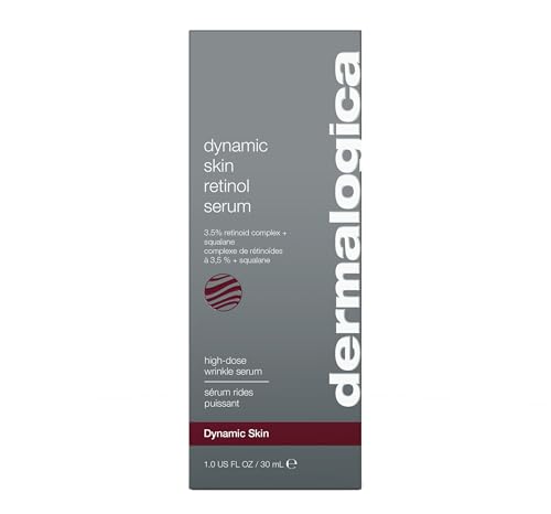 Dermalogica Dynamic Skin Retinol Serum pump action enables easy nightly use.