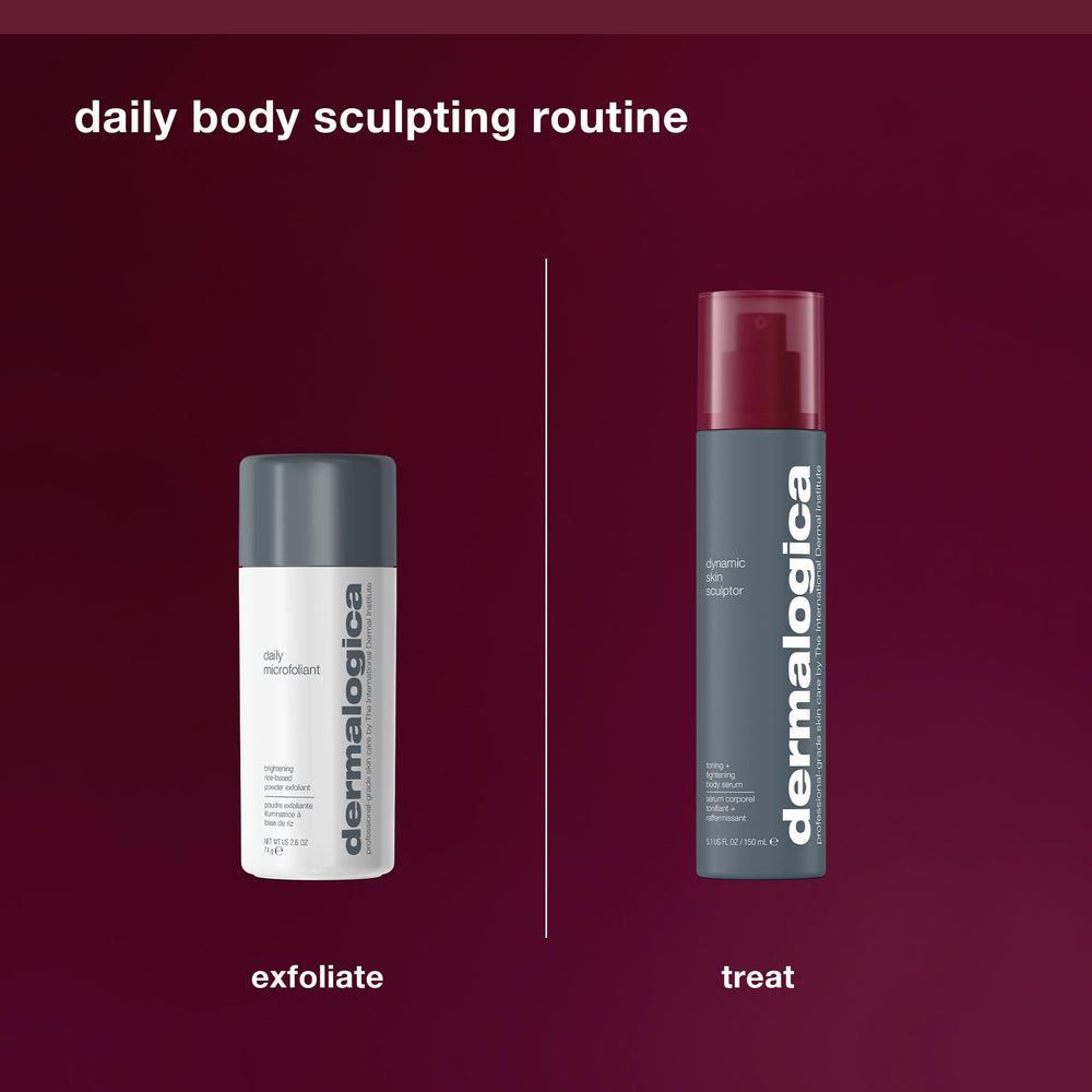 Dermalogica Dynamic Skin Sculptor upward-stroke application promotes sculpted contours.