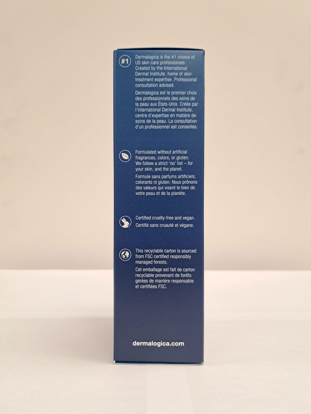 Dermalogica Grapeseed extract and antioxidants brighten the complexion.