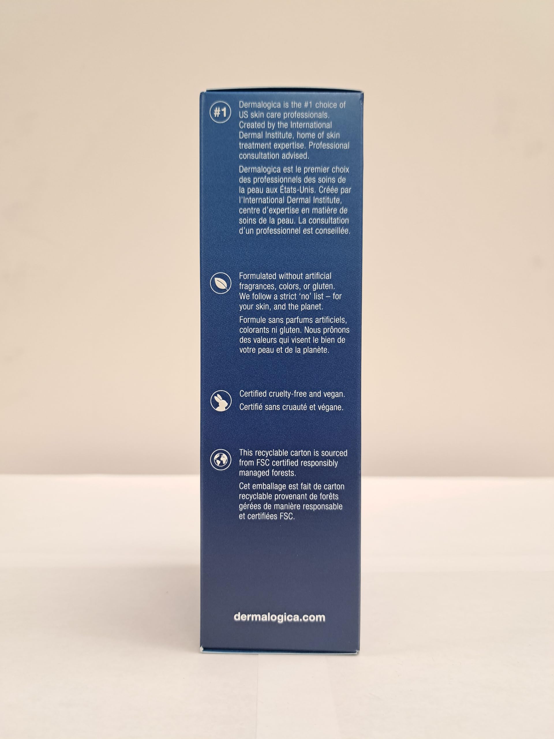 Dermalogica Hyaluronic Acid Complex image illustrating deep hydration distribution.