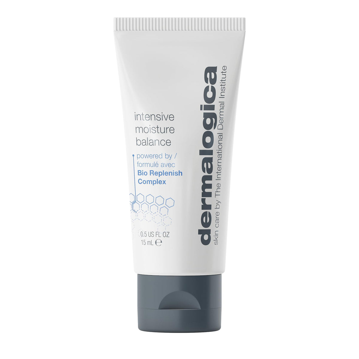 Dermalogica Intensive Moisture Balance bottle showing deep hydration for dry skin