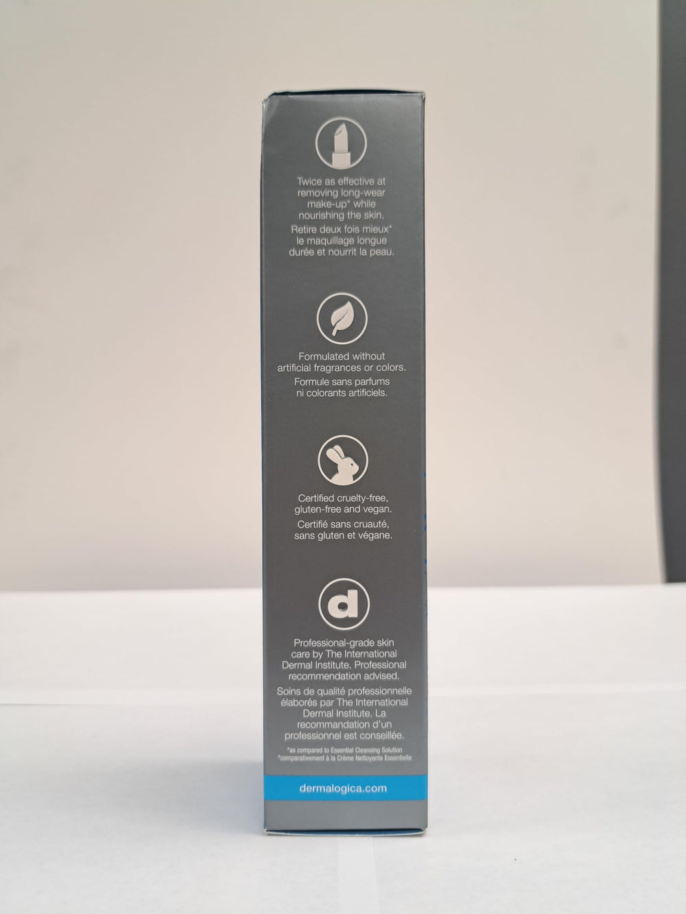 Dermalogica Intensive Moisture Cleanser packaging reveals the 5.1 oz bottle and branding