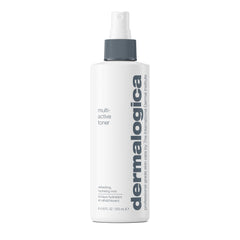 Dermalogica Multi-Active Toner spray bottle delivers refreshing hydration and skin prep.