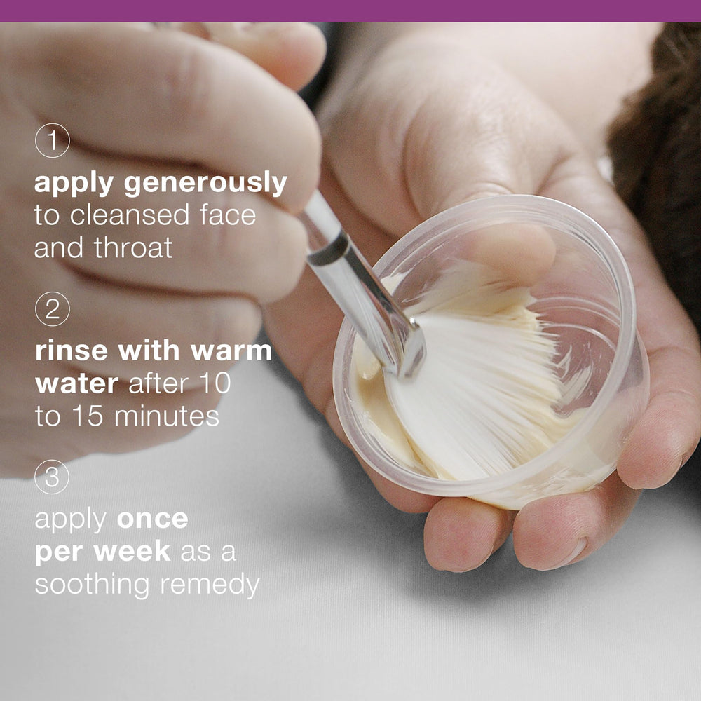 Pro-Vitamin B5 emphasizes moisture delivery in the Dermalogica masque.
